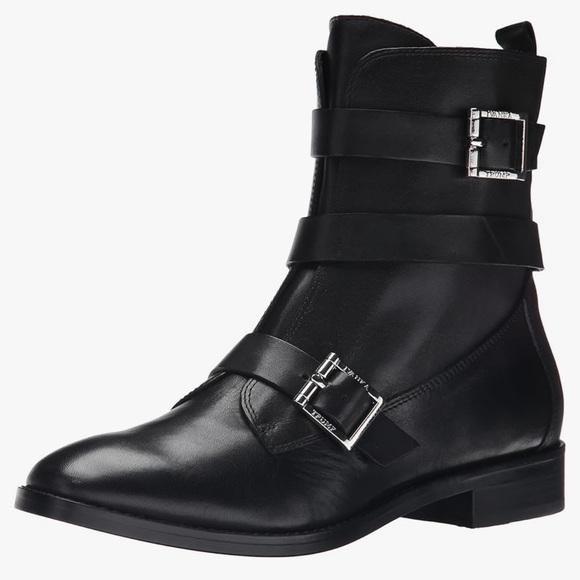 Black Moto Boot - Picture 2 of 10